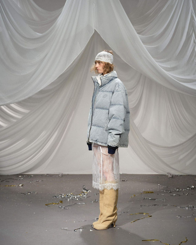 TALKLESSFASHION FrostEdge Down Jacket