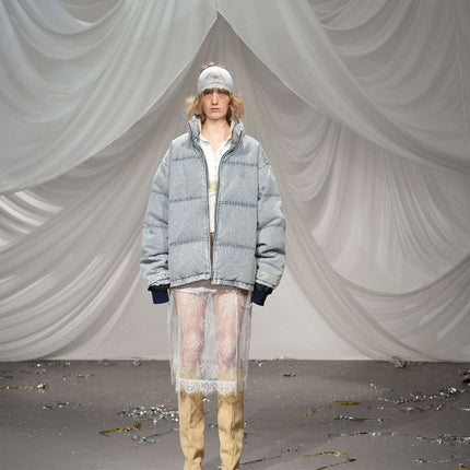 TALKLESSFASHION FrostEdge Down Jacket