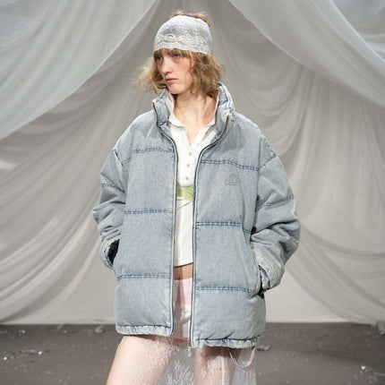 TALKLESSFASHION FrostEdge Down Jacket