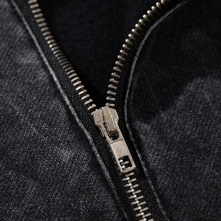 TALKLESSFASHION Graphic  Washed Hooded Pullover