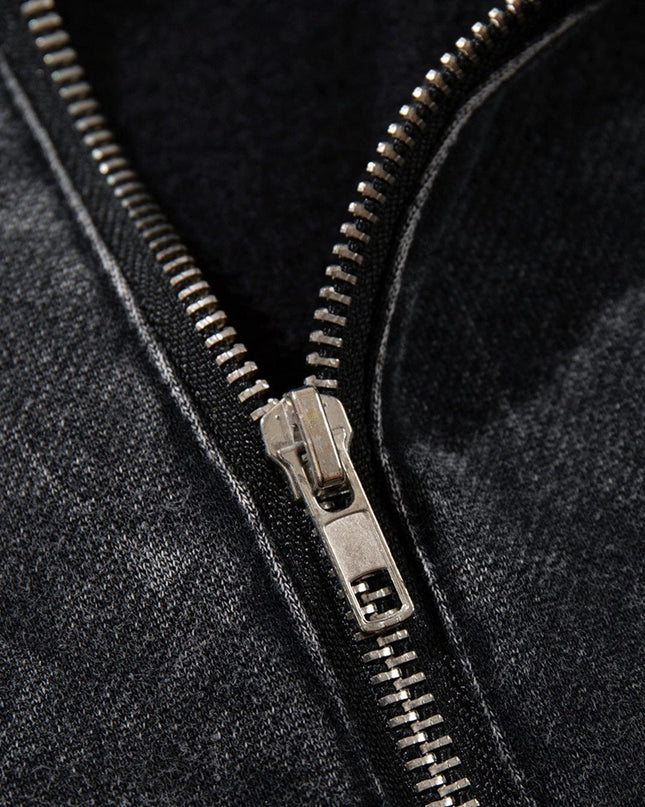 TALKLESSFASHION Graphic  Washed Hooded Pullover