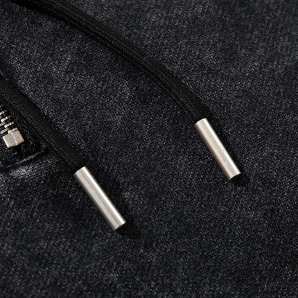 TALKLESSFASHION Graphic  Washed Hooded Pullover