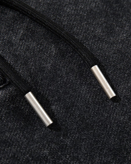 TALKLESSFASHION Graphic  Washed Hooded Pullover