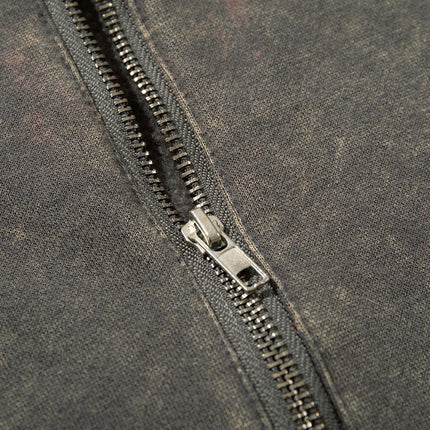 TALKLESSFASHION Graphic  Washed Hooded Pullover