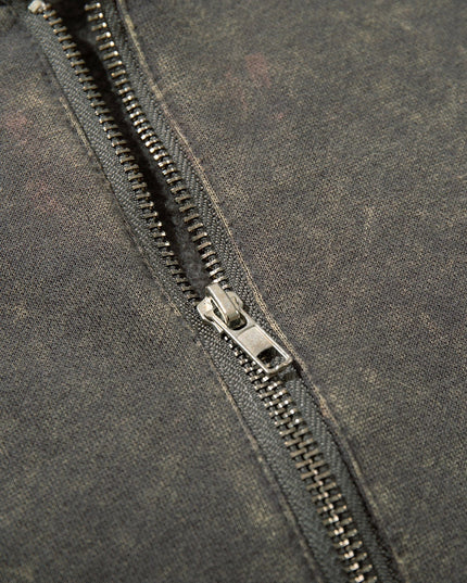 TALKLESSFASHION Graphic  Washed Hooded Pullover