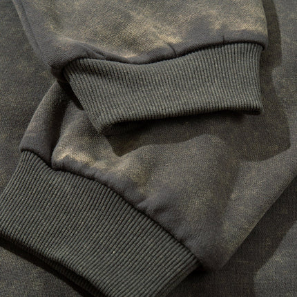 TALKLESSFASHION Graphic  Washed Hooded Pullover
