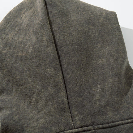 TALKLESSFASHION Graphic  Washed Hooded Pullover