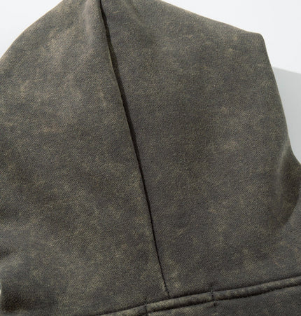 TALKLESSFASHION Graphic  Washed Hooded Pullover