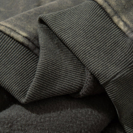 TALKLESSFASHION Graphic  Washed Hooded Pullover