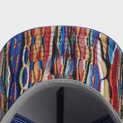 TALKLESSFASHION gray Cross-border supply gray BROOKLYN sports basketball hat shade vintage hip hop street flat brim hat