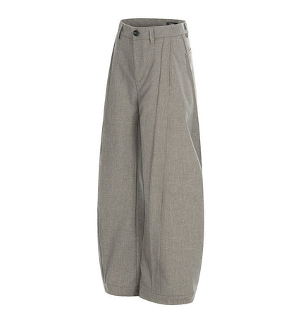THETLSTUDIO GXFortune American Three-Dimensional Silhouette Trousers Men's Straight Loose Premium Drape Casual Commuter Suit Pants