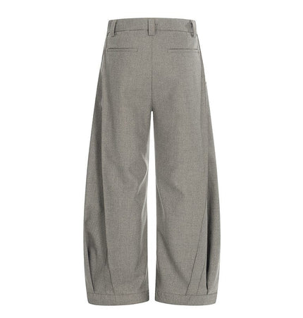 THETLSTUDIO GXFortune American Three-Dimensional Silhouette Trousers Men's Straight Loose Premium Drape Casual Commuter Suit Pants