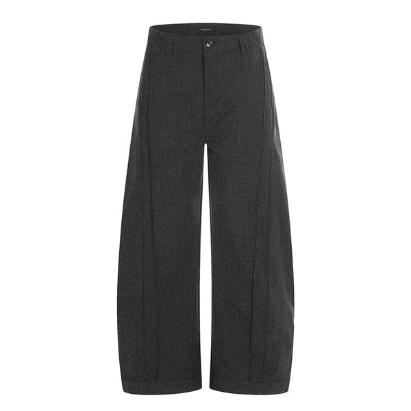 THETLSTUDIO GXFortune American Three-Dimensional Silhouette Trousers Men's Straight Loose Premium Drape Casual Commuter Suit Pants — 2
