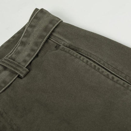 TALKLESSFASHION GXFortune American Vintage Design Straight Slacks Men's and Women's Cleanfit slimming wide-leg jeans