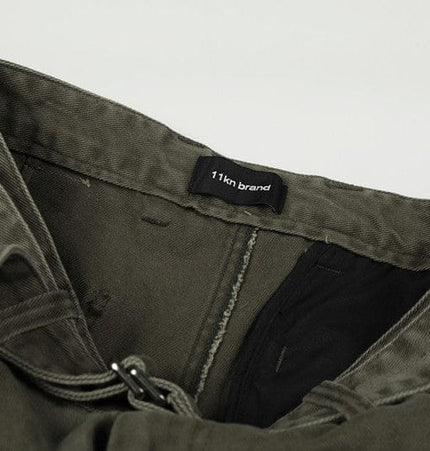 THETLSTUDIO GXFortune American Vintage Design Straight Slacks Men's and Women's Cleanfit slimming wide-leg jeans
