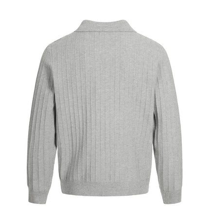 THETLSTUDIO GXFortune American vintage high-end knitted polo shirt men's and women's trendy brand loose casual couple tops