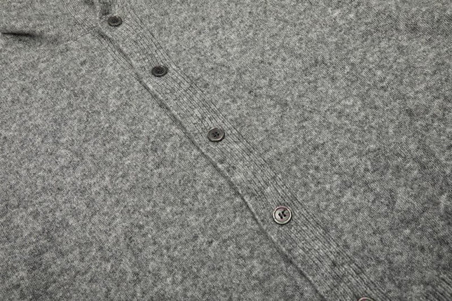 TALKLESSFASHION GXFortune Fall/Winter American Lazy Luxury Wool Blend Cardigan Sweater Loose Knitwear Couple