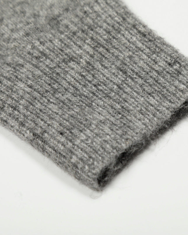 TALKLESSFASHION GXFortune Fall/Winter American Lazy Luxury Wool Blend Cardigan Sweater Loose Knitwear Couple