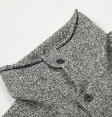 THETLSTUDIO GXFortune Fall/Winter American Lazy Luxury Wool Blend Cardigan Sweater Loose Knitwear Couple