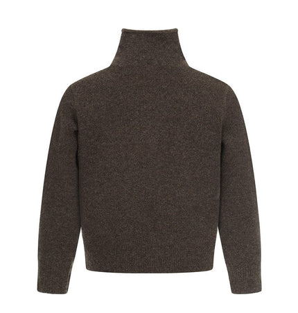 THETLSTUDIO GXFortune Fall/Winter American Lazy Luxury Wool Blend Cardigan Sweater Loose Knitwear Couple