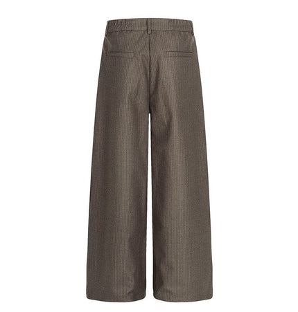 THETLSTUDIO GXFortune Vintage High-End Button-Down Casual Pants Men's and Women's Trendy Old Money Style Straight Loose Floor-Length Pants