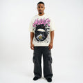 TALKLESSFASHION HELLSTAR All-Over Vintage T-Shirt