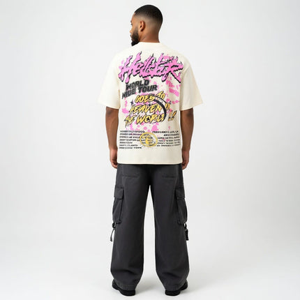 TALKLESSFASHION HELLSTAR All-Over Vintage T-Shirt