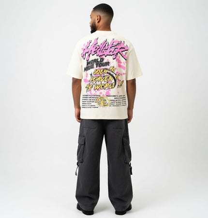 THETLSTUDIO HELLSTAR All-Over Vintage T-Shirt