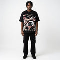 TALKLESSFASHION HELLSTAR All-Over Vintage T-Shirt