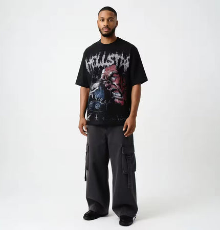 THETLSTUDIO HELLSTAR All-Over Vintage T-Shirt