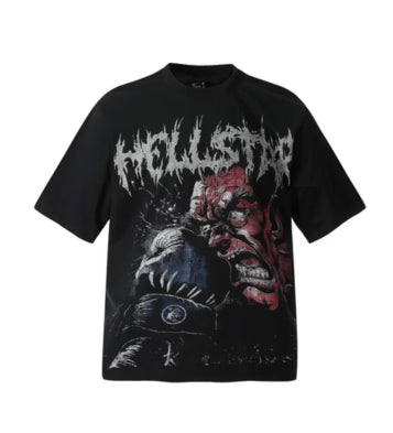 THETLSTUDIO HELLSTAR All-Over Vintage T-Shirt