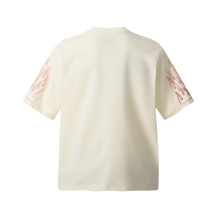 THETLSTUDIO HELLSTARSTA all-over vintage short-sleeved T-shirt
