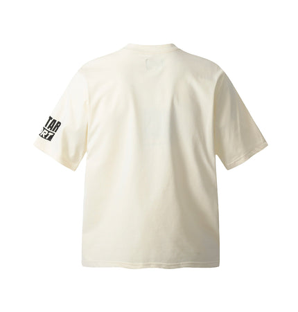 THETLSTUDIO HELLSTARSTA all-over vintage short-sleeved T-shirt