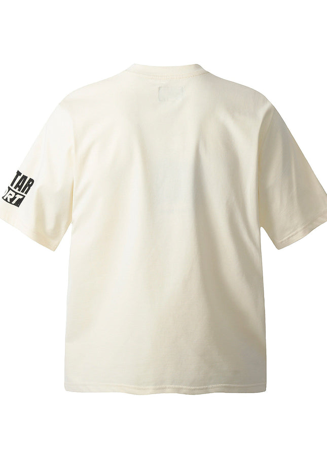 TALKLESSFASHION HELLSTARSTA all-over vintage short-sleeved T-shirt
