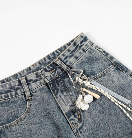 THETLSTUDIO High Street Three-Bar Scimitar Jeans
