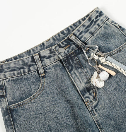 THETLSTUDIO High Street Three-Bar Scimitar Jeans