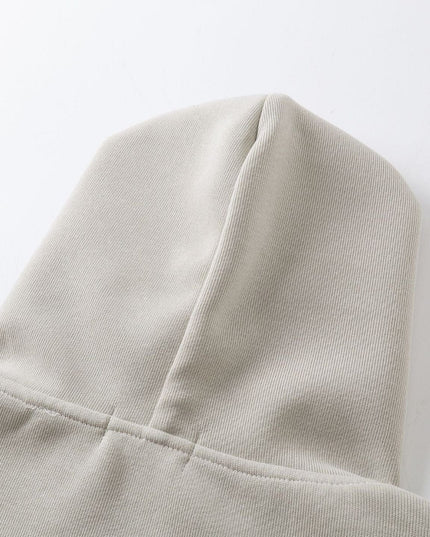 TALKLESSFASHION Hip-Hop Oversized Zipper Hoodie