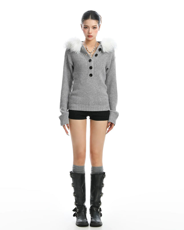TALKLESSFASHION Hot Girl Waist-Cinch Knit Top