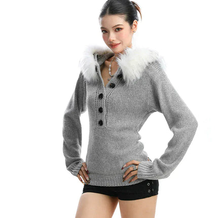 TALKLESSFASHION Hot Girl Waist-Cinch Knit Top