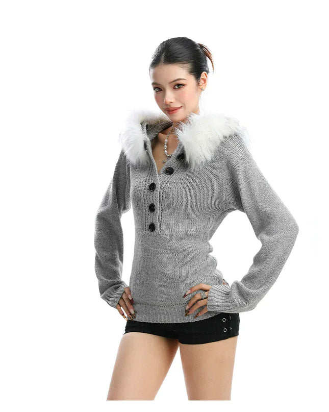 TALKLESSFASHION Hot Girl Waist-Cinch Knit Top