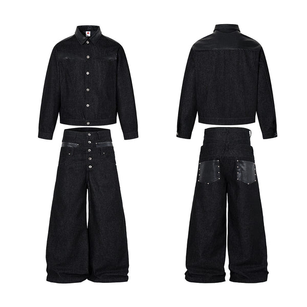 Patchwork Archive Heavy-Wash Denim
