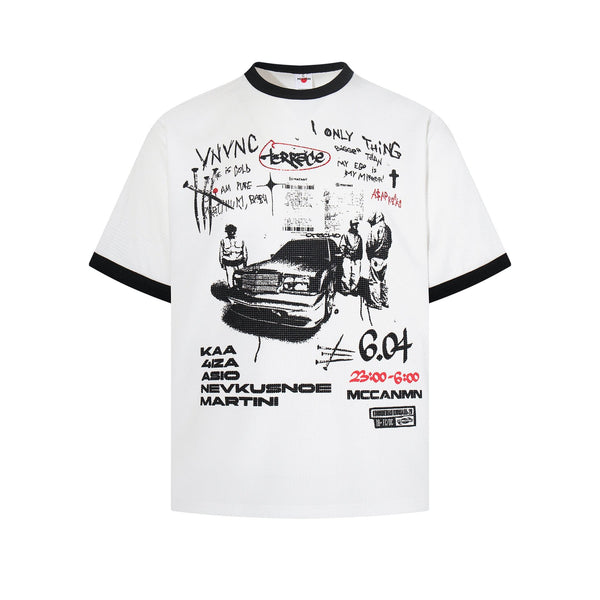 Niche Personality Waffle Base Tee