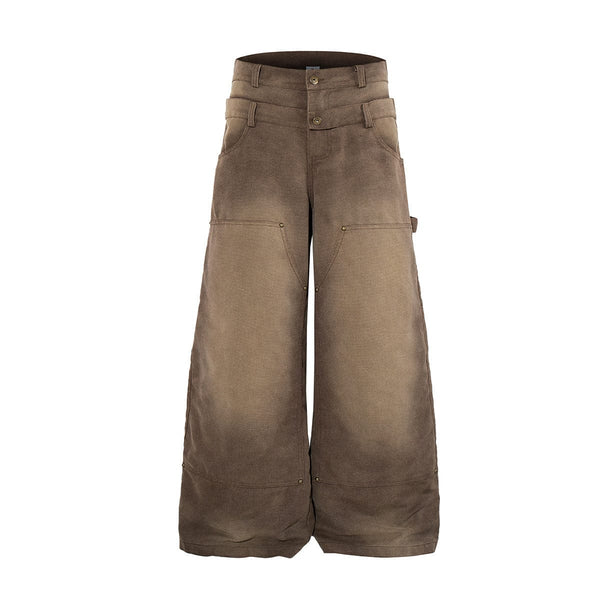 Dirty-Dye Rivet Wasteland Jeans