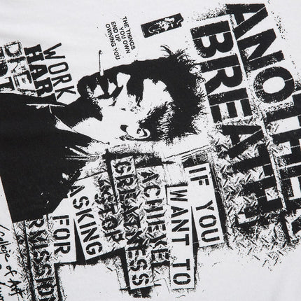 TALKLESSFASHION Jiayiku Autumn 2025 New American Retro Hip-Hop Trendy Brand Tee Street Culture Shirt Punk T-Shirt Long Sleeve Men