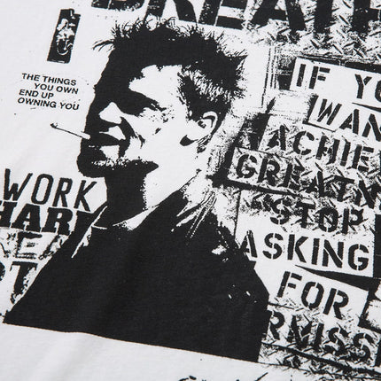 TALKLESSFASHION Jiayiku Autumn 2025 New American Retro Hip-Hop Trendy Brand Tee Street Culture Shirt Punk T-Shirt Long Sleeve Men