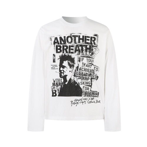 THETLSTUDIO Jiayiku Autumn 2025 New American Retro Hip-Hop Trendy Brand Tee Street Culture Shirt Punk T-Shirt Long Sleeve Men
