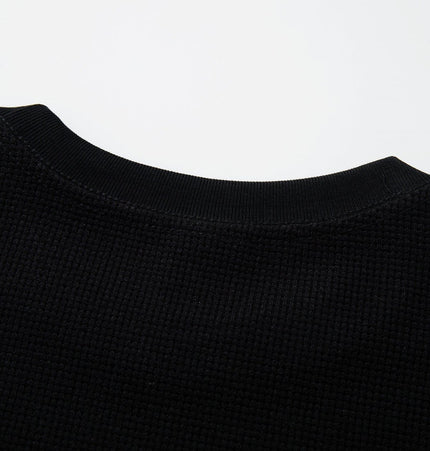 THETLSTUDIO Jiayiku's 2026 new American street trendy brand tee dark punk print T-shirt waffle short-sleeved top