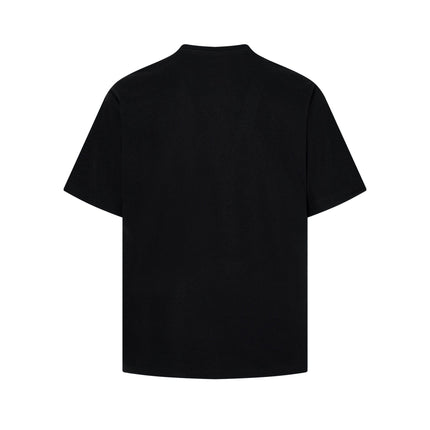 TALKLESSFASHION Jiayiku's 2026 new American street trendy brand tee dark punk print T-shirt waffle short-sleeved top