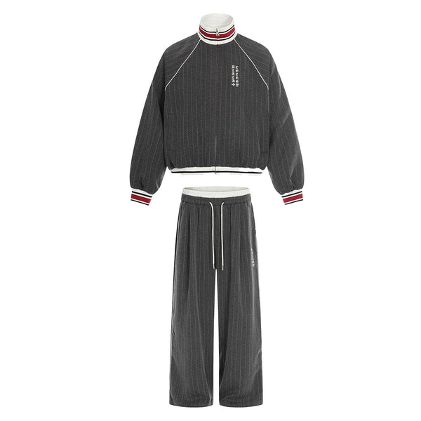 Cleanfit Striped Casual Sportssuit