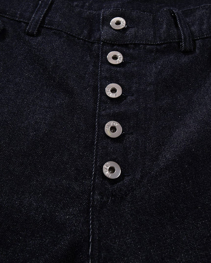 TALKLESSFASHION Jiayiku's 2026 new arrivals, American retro old money style, deconstructed design, washed water, primary color denim jacket, jacket for men